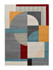 Atticgo Kurzflor-Teppich ADRA in mehrfarbig