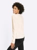Sieh an! Langarm-Pullover in ecru