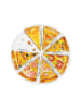 Blond Amsterdam Teller Pizza-Stücke zum Teilen in Bunt - 31cm