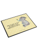Mr. & Mrs. Panda Schreibunterlage Elefant Biene mit Spruch in Gelb Pastell