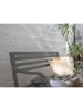 home24 home24 Gartenbank Silber - Stahl pulverbeschichtet - 128 x 81 x 56 cm in Anthrazit