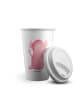 Mr. & Mrs. Panda To Go Becher Axolotl Hurra ohne Spruch in Weiß
