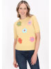usha FESTIVAL Women Sweater in yellow cream