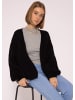 SASSYCLASSY Oversize Strick-Cardigan in Schwarz