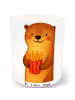 Mr. & Mrs. Panda Garten Windlicht Otter See Pommes ohne Spruch in Transparent