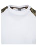 Urban Classics T-Shirts in wht/woodcamo