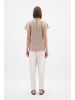 InWear Kurzarm-Bluse RinnaIW Lockere Passform in Simply Taupe