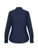 Seidensticker Hemdbluse Slim Fit in Dunkelblau