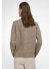 FADENMEISTER BERLIN Pullover wool in TAUPE-MELANGE