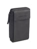 Leonhard Heyden Den Haag Handytasche Leder 11 cm schwarz