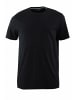 OLYMP  Rundhals T-Shirt für Herren in Schwarz