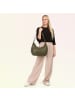 Toscanto Leder Umhängetasche Toscanto Tasche dunkelgrün, olivgrün ca. 43cm