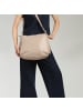 Florence Florence Umhängetasche Leder helltaupe, beige ca. 35cm