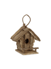 relaxdays Vogelhaus in Natur - (B)20,5x (H)28,5 x (T)17,5 cm