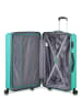 Roncato Sunlite 4 Rollen Trolley 76 cm in blu tiffany