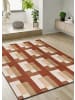 Atticgo Kurzflor-Teppich ASTRA in kupfer/beige