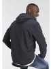Delmao Kapuzensweatjacke in dunkelblau