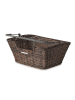 BASIL Hinterradkorb "Capri Rattan Look Flex" in braun