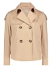 AMBER & JUNE Sommerjacke mit Kragen in Beige