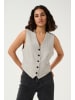 Kaffe Weste KAkaysa Tight fit in Grey Pinstripe