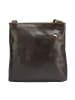Florence Leder Schultertasche, Umhängetasche Florence Tasche braun ca. 25cm - 28cm
