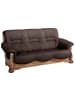 others SOFA 3-Sitzer Katlin Bezug Echtleder Eiche rustikal P43 / braun
