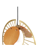 Beliani Pendelleuchten BARGO in Gold/Braun - (W) 20 x (H) 151 x (L) 10 cm