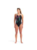 Arena Graphic Swimmsuit Swim Pro in Schwarz