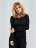 Seamless Basic T-Shirt Cotton in Black