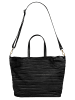 Samantha Look Shopper echt Leder in schwarz