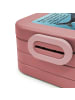 Mr. & Mrs. Panda MEPAL Bentobox Orca Design mit Spruch in Rot Pastell