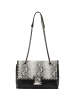 faina Women Flap Bag in White  Black