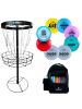 Viking discs Challenger Discgolf Bundle in Schwarz 26x24x22cm