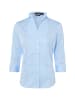 Franco Callegari Bluse in hellblau weiß - 0079