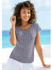 Vivance T-Shirt in taupe, blau