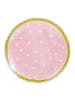 Blond Amsterdam Frühstücksteller Punkt in Rosa - 22cm