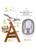 Hauck Alpha Plus Walnut Newborn Set Deluxe - 4-tlg. in braun,beige