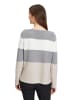 Betty Barclay Feinstrickpullover mit Color Blocking in Patch Grey/Beige