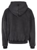 Urban Classics Zip-Kapuzenpullover in schwarz