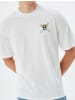 KOTON T-shirt in Weiß