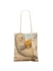 Mr. & Mrs. Panda Shopping Bag Robbe Pommes Design ohne Spruch in Weiß