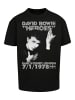 F4NT4STIC Heavy Oversize T-Shirt David Bowie Earls Court Heroes in schwarz