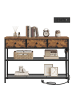 SONGMICS Konsolentisch Bellah in Vintage-Braun - (B)30 x (H)78.7 x (T)98.8 cm