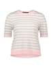 Betty Barclay Basic-Pullover kurzarm in Patch Beige/Rosé
