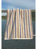 OYOY Handtuch Raita Towel - 100x150 cm in caramel optic blue