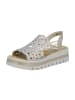 rieker Plateau Sandaletten in Beige