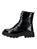 Tom Tailor Stiefelette in Schwarz Lack