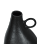 Beliani Dekovase NARBADA in Schwarz - (W) 21 x (H) 36 x (L) 17 cm