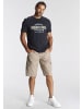 Man's World Rundhalsshirt in dunkelblau