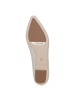 Caprice Flache Pumps in Weiß